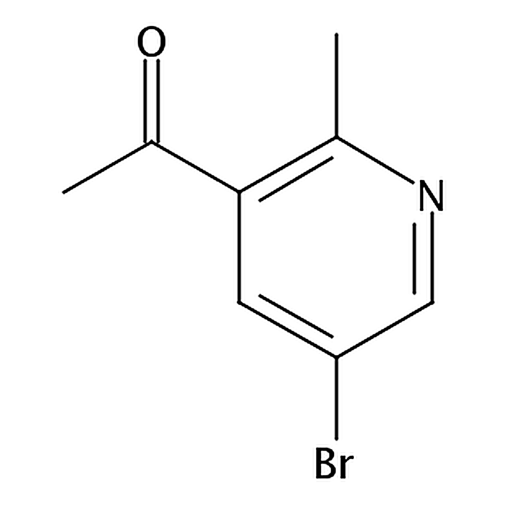 RHAWN 1-(5-Bromo-2-methylpyridin-3-yl)ethanone