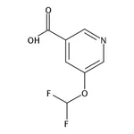 RHAWN 5-(Difluoromethoxy)nicotinic acid