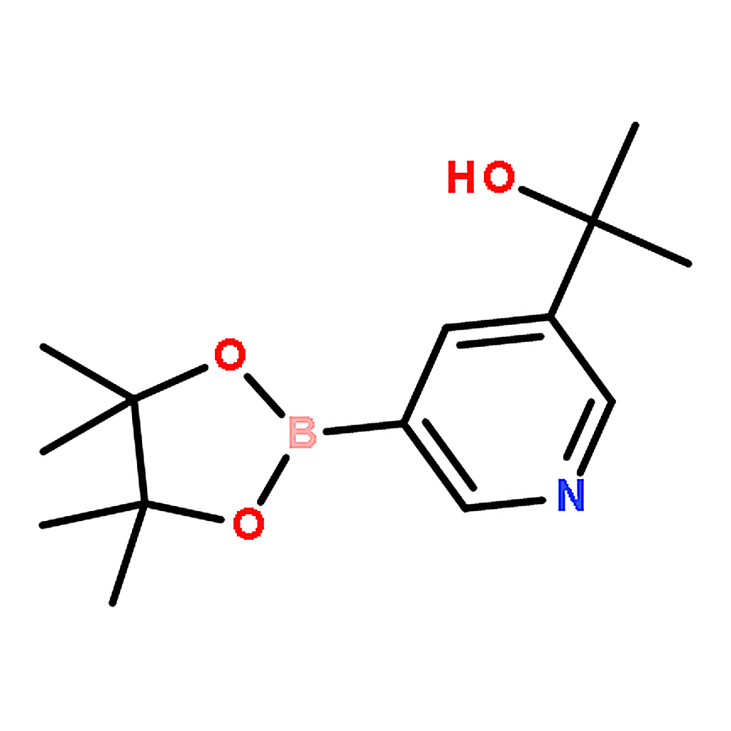 RHAWN 2-(5-(4,4,5,5-Tetramethyl-1,3,2-dioxaborolan-2-yl)pyridin-3-yl)propan-2-ol