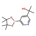 RHAWN 2-(5-(4,4,5,5-Tetramethyl-1,3,2-dioxaborolan-2-yl)pyridin-3-yl)propan-2-ol