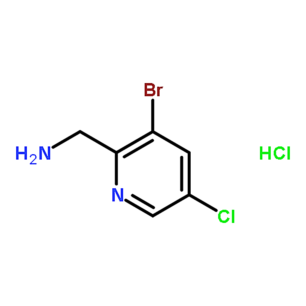 RHAWN (3-Bromo-5-chloropyridin-2-yl)methanamine hydrochloride