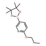 RHAWN 2-Propoxy-5-(4,4,5,5-tetramethyl-1,3,2-dioxaborolan-2-yl)pyridine