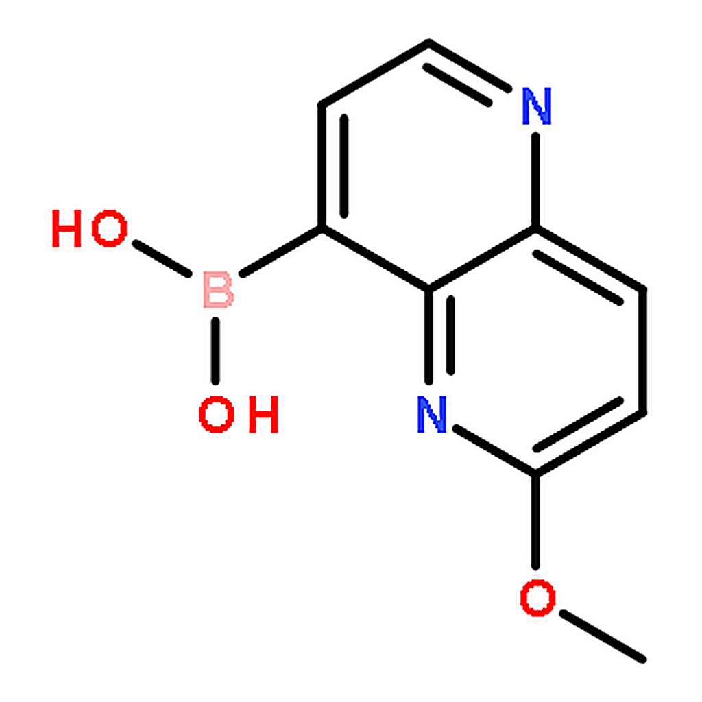 RHAWN (6-Methoxy-1,5-naphthyridin-4-yl)boronic acid