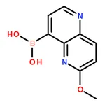 RHAWN (6-Methoxy-1,5-naphthyridin-4-yl)boronic acid