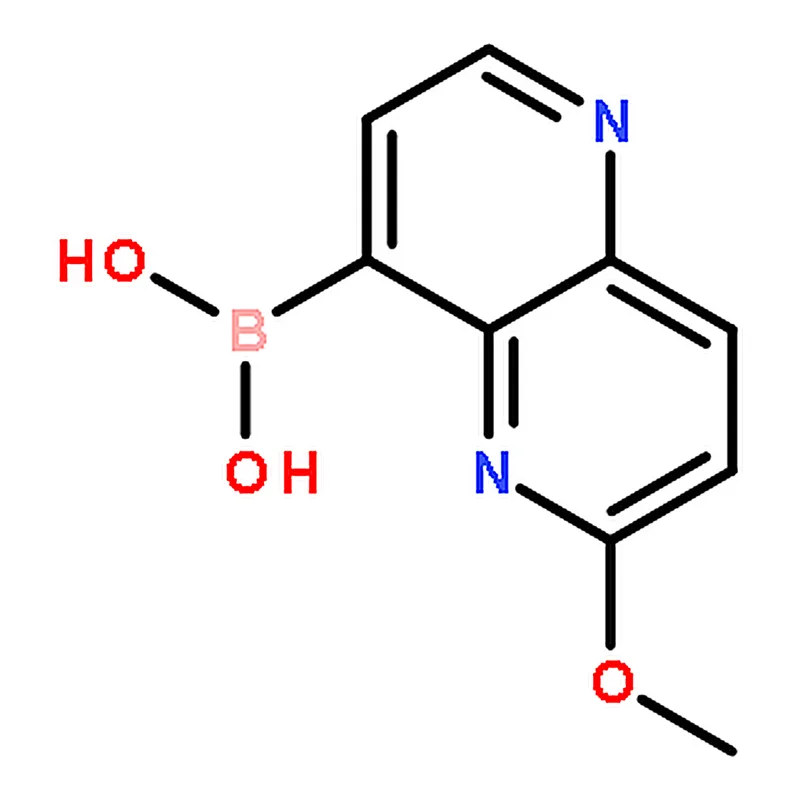 RHAWN (6-Methoxy-1,5-naphthyridin-4-yl)boronic acid