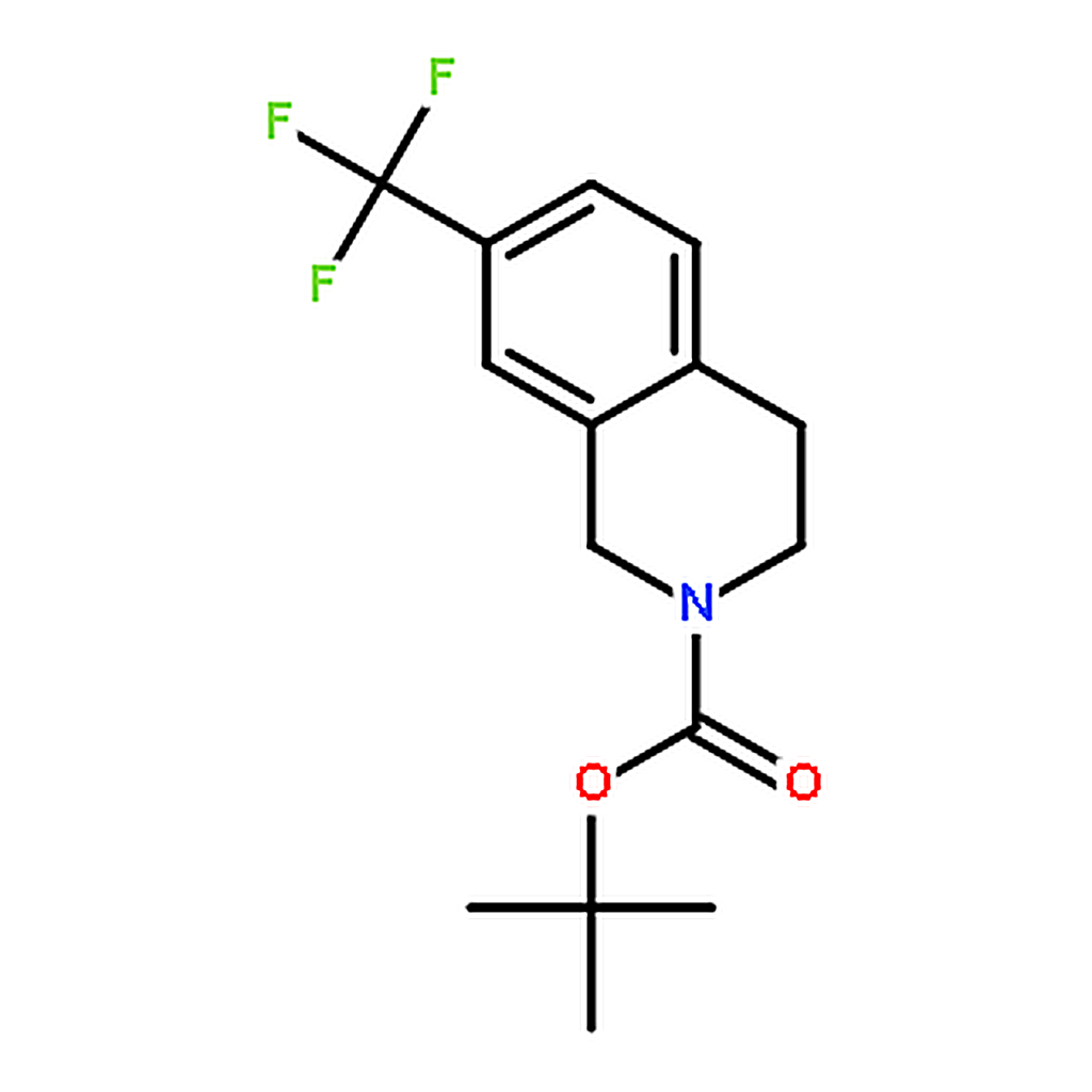 RHAWN tert-Butyl 7-(trifluoromethyl)-3，4-dihydroisoquinoline-2(1H)-carboxylate