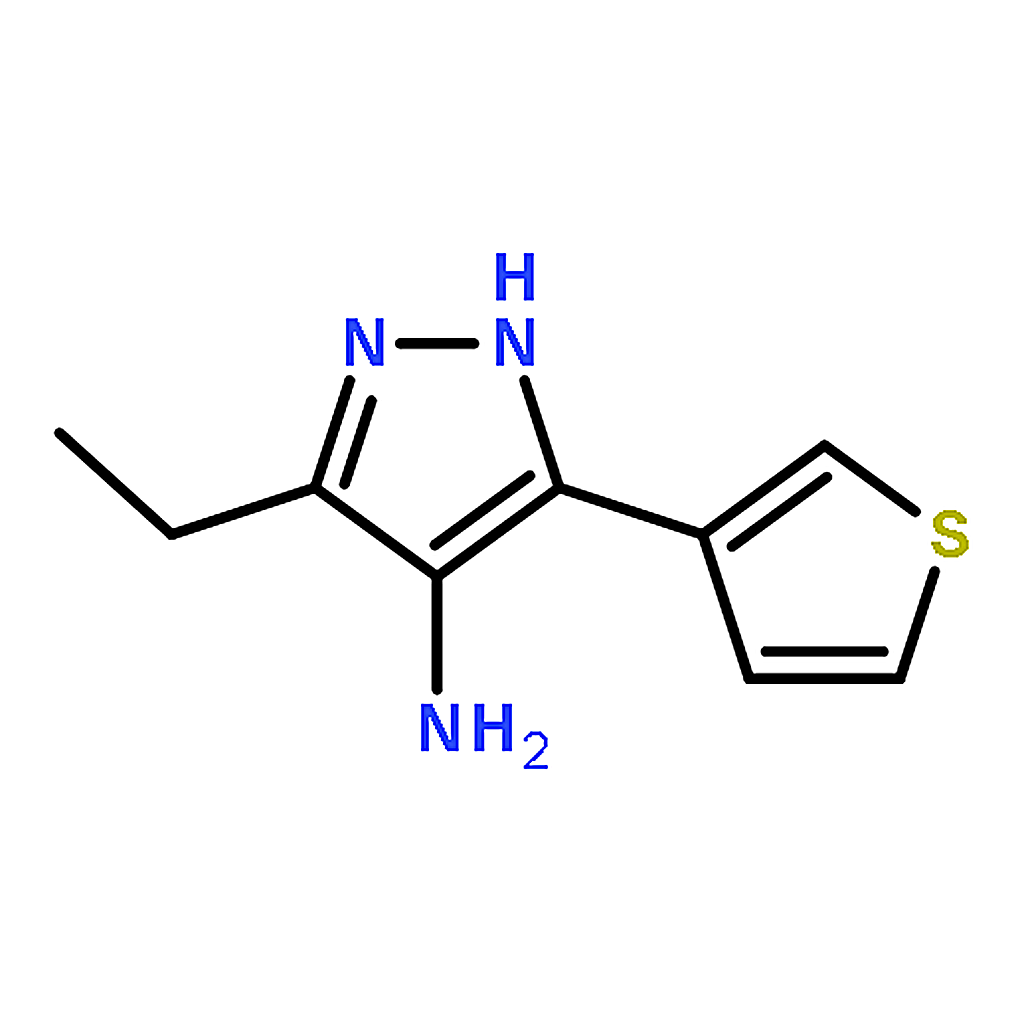 RHAWN 3-Ethyl-5-(thiophen-3-yl)-1H-pyrazol-4-amine