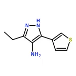 RHAWN 3-Ethyl-5-(thiophen-3-yl)-1H-pyrazol-4-amine