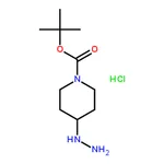 RHAWN tert-Butyl 4-hydrazinylpiperidine-1-carboxylate hydrochloride
