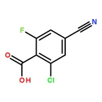 RHAWN 2-Chloro-4-cyano-6-fluorobenzoic acid