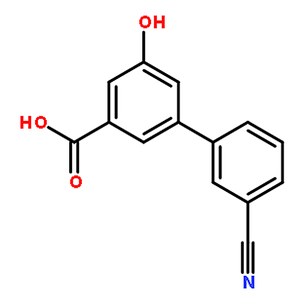 RHAWN 3-Cyano-5-hydroxy-[1，1-biphenyl]-3-carboxylic acid
