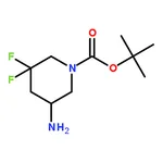 RHAWN tert-Butyl 5-amino-3,3-difluoropiperidine-1-carboxylate