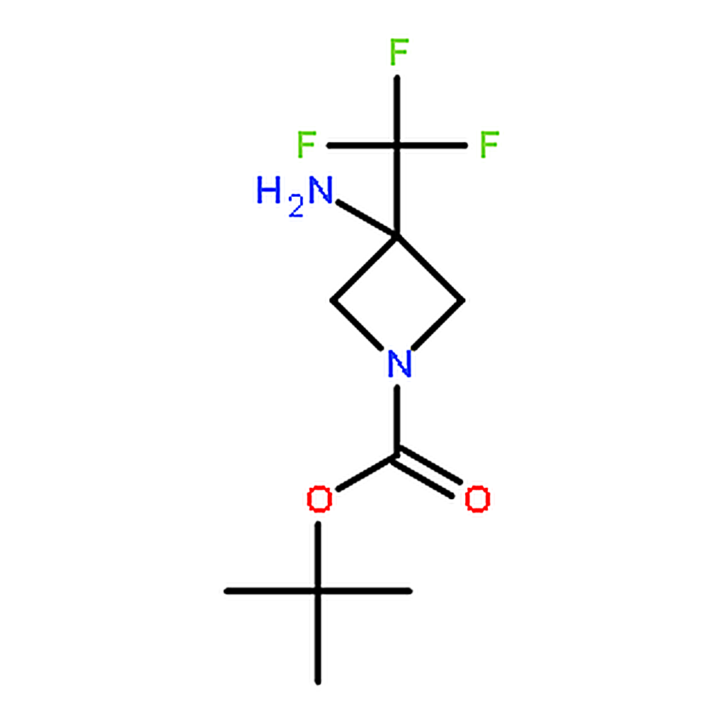 RHAWN tert-Butyl 3-amino-3-(trifluoromethyl)azetidine-1-carboxylate