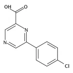 RHAWN 6-(4-Chlorophenyl)pyrazine-2-carboxylic Acid