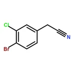 RHAWN 2-(4-Bromo-3-chlorophenyl)acetonitrile