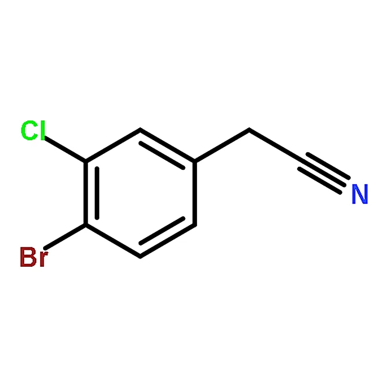 RHAWN 2-(4-Bromo-3-chlorophenyl)acetonitrile