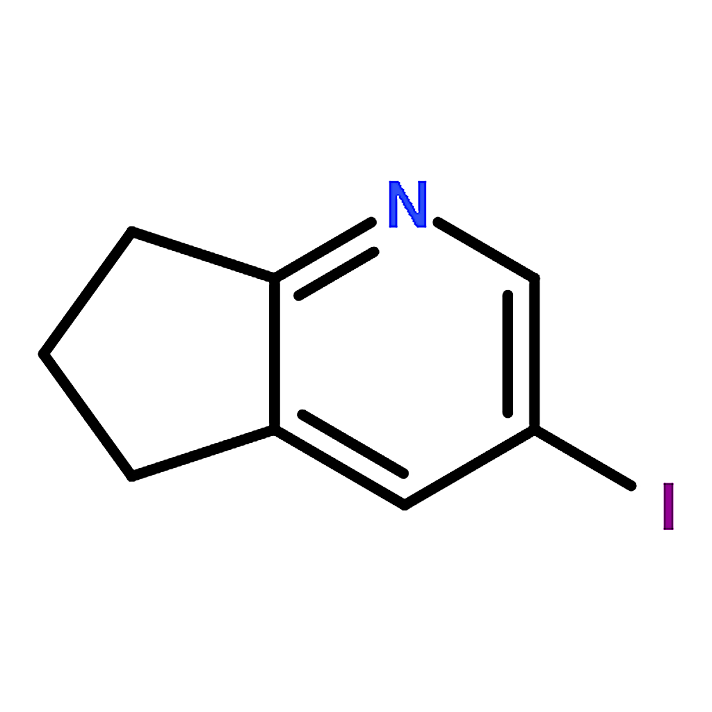 RHAWN 3-Iodo-6,7-dihydro-5H-cyclopenta[b]pyridine
