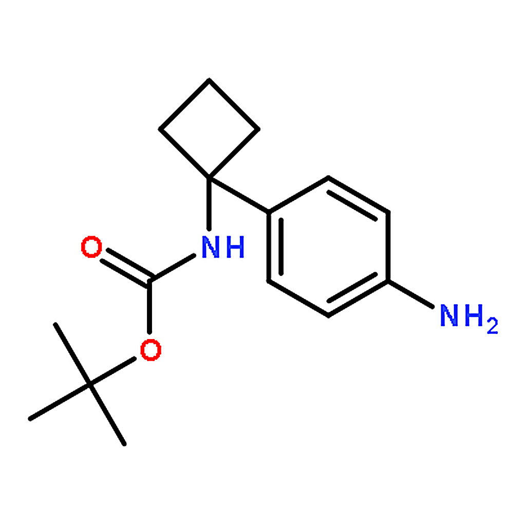 RHAWN tert-Butyl (1-(4-aminophenyl)cyclobutyl)carbamate
