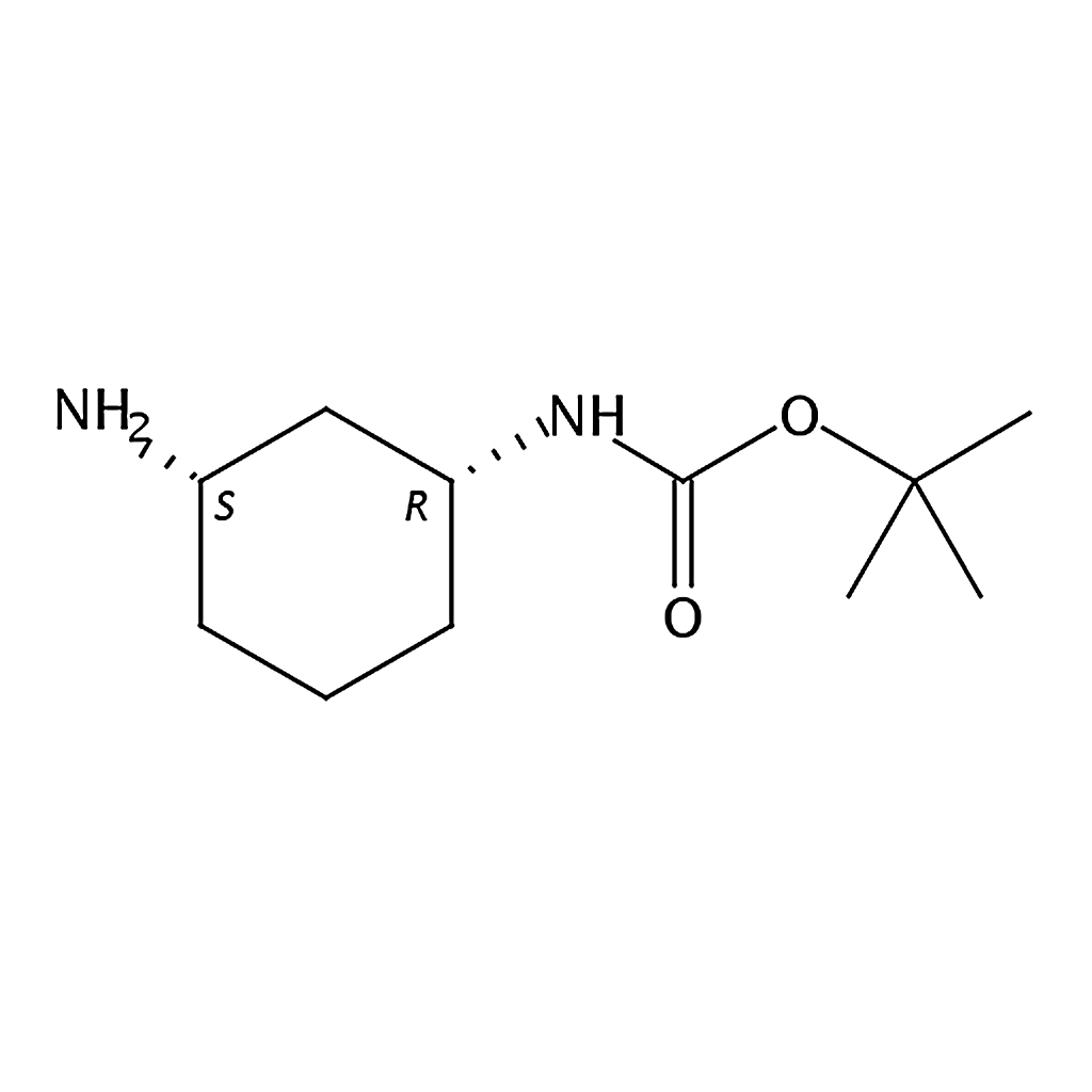 RHAWN tert-Butyl ((1R,3S)-3-aminocyclohexyl)carbamate