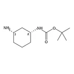 RHAWN tert-Butyl ((1R,3S)-3-aminocyclohexyl)carbamate