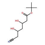 RHAWN tert-butyl (3R,5R)-6-cyano-3,5-dihydroxy-hexanoate
