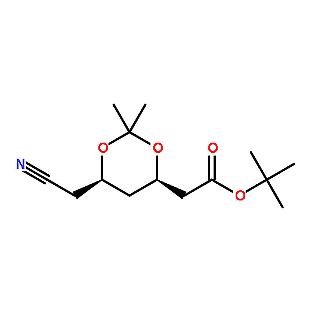 RHAWN tert-Butyl (4R，3R)-6-cyanomethyl-2，2-dimethyl-1，3-dioxane-4-acetate， 97%
