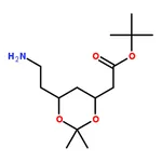RHAWN (4R,6R)-tert-Butyl-6-(2-aminoethyl)-2,2-dimethyl-1,3-dioxane-4-acetate