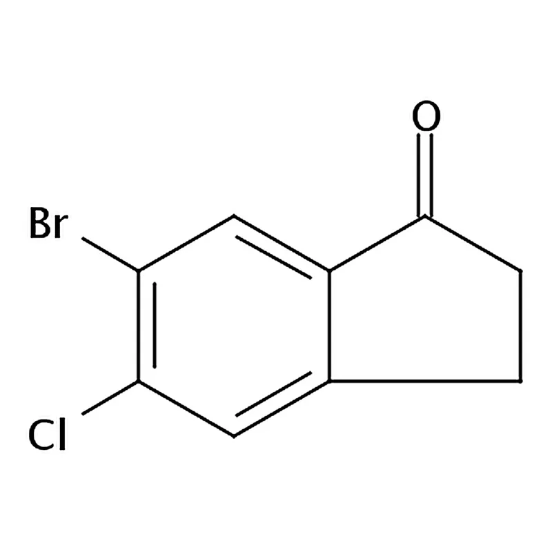 RHAWN 6-Bromo-5-chloro-2,3-dihydro-1H-inden-1-one