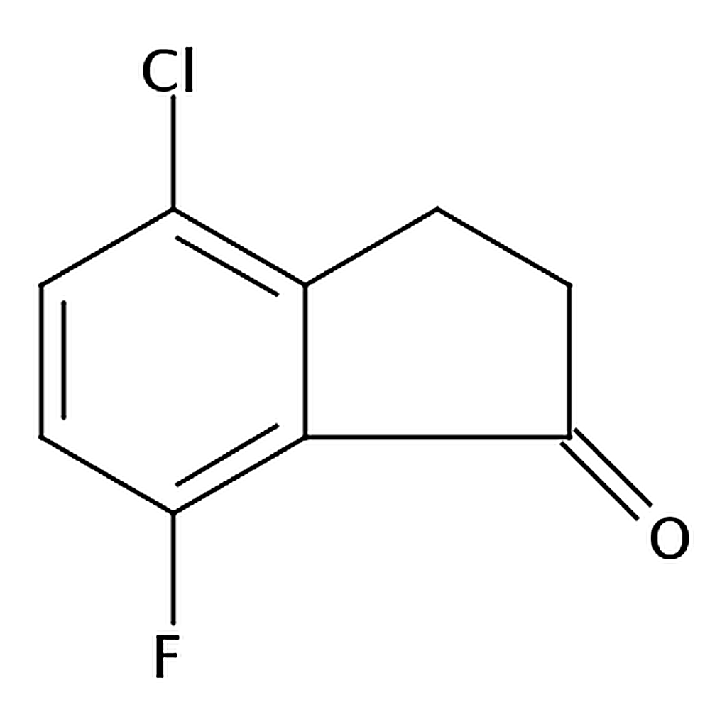 RHAWN 4-Chloro-7-fluoro-2,3-dihydro-1H-inden-1-one
