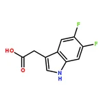 RHAWN 2-(5,6-Difluoro-1H-indol-3-yl)acetic acid