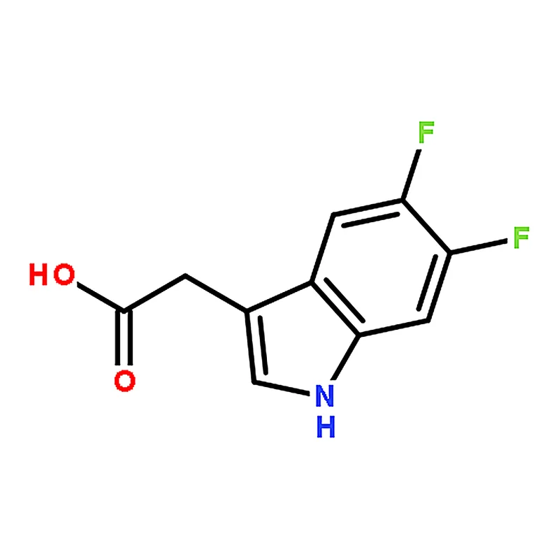RHAWN 2-(5,6-Difluoro-1H-indol-3-yl)acetic acid