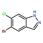 RHAWN 5-Bromo-6-chloro-1H-indazole