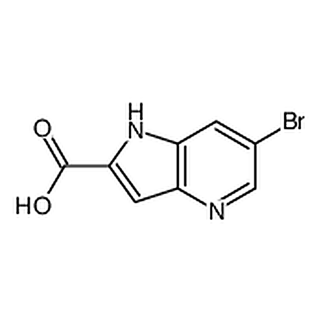 RHAWN 6-Bromo-1H-pyrrolo[3,2-b]pyridine-2-carboxylic acid
