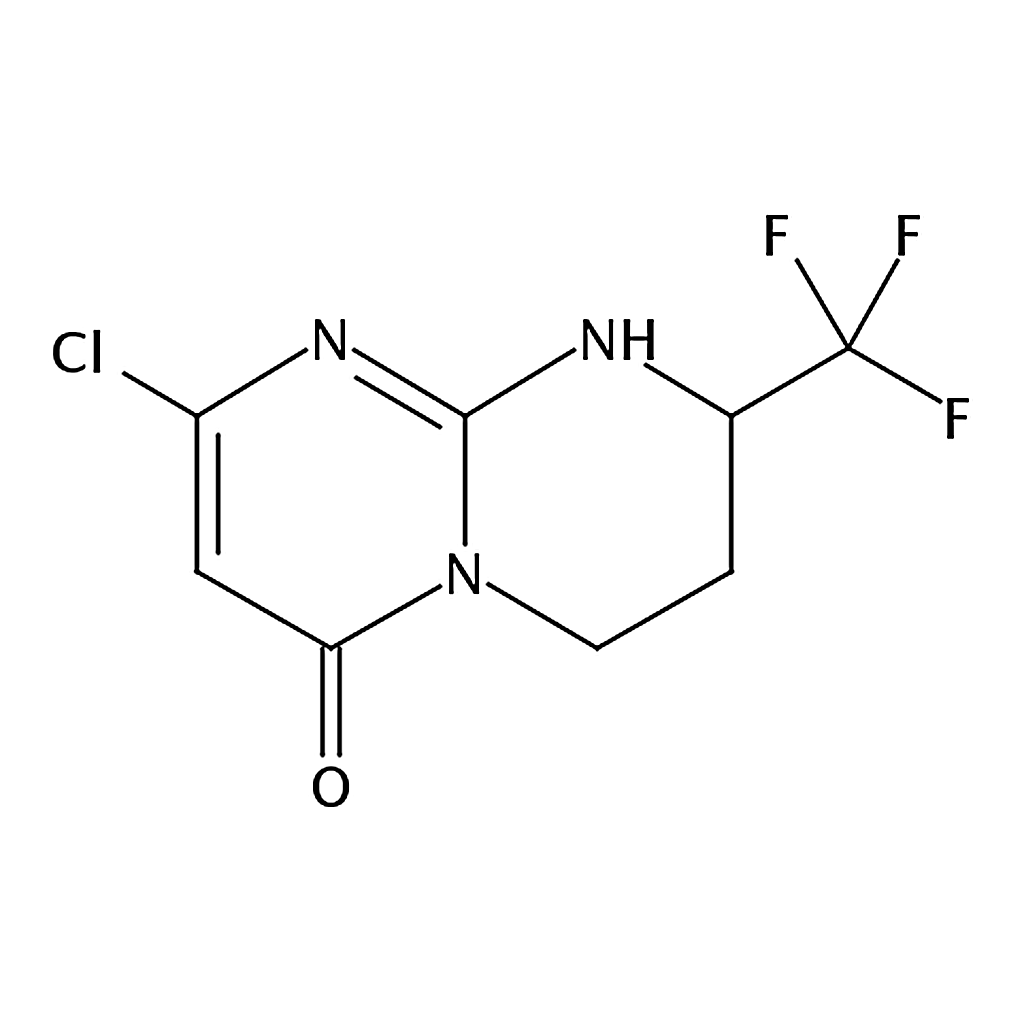 RHAWN 2-Chloro-1，6，7，8-tetrahydro-8-(trifluoromethyl)-4H-pyrimido[1，2-a]pyrimidin-4-one