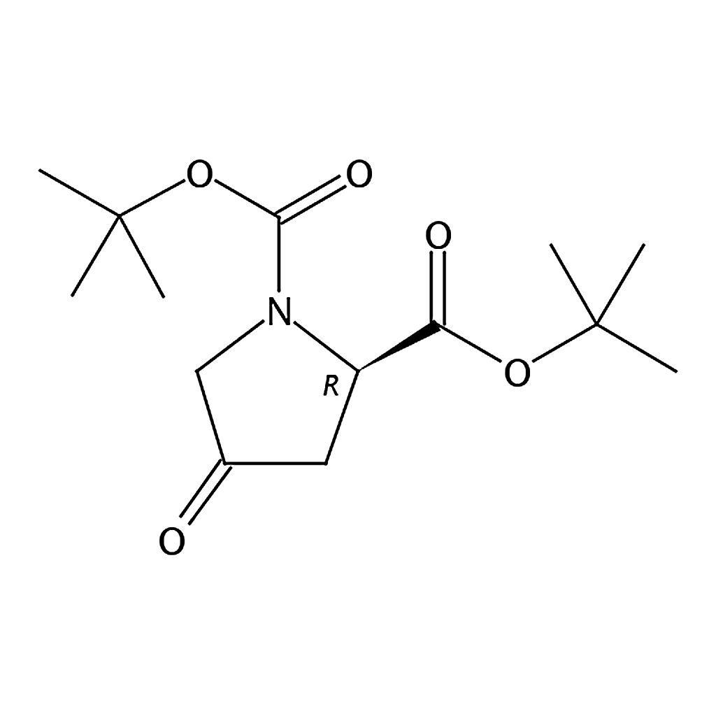 RHAWN 1，2-di-tert-butyl (2R)-4-oxopyrrolidine-1，2-dicarboxylate