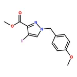 RHAWN Methyl 4-iodo-1-(4-methoxybenzyl)-1H-pyrazole-3-carboxylate