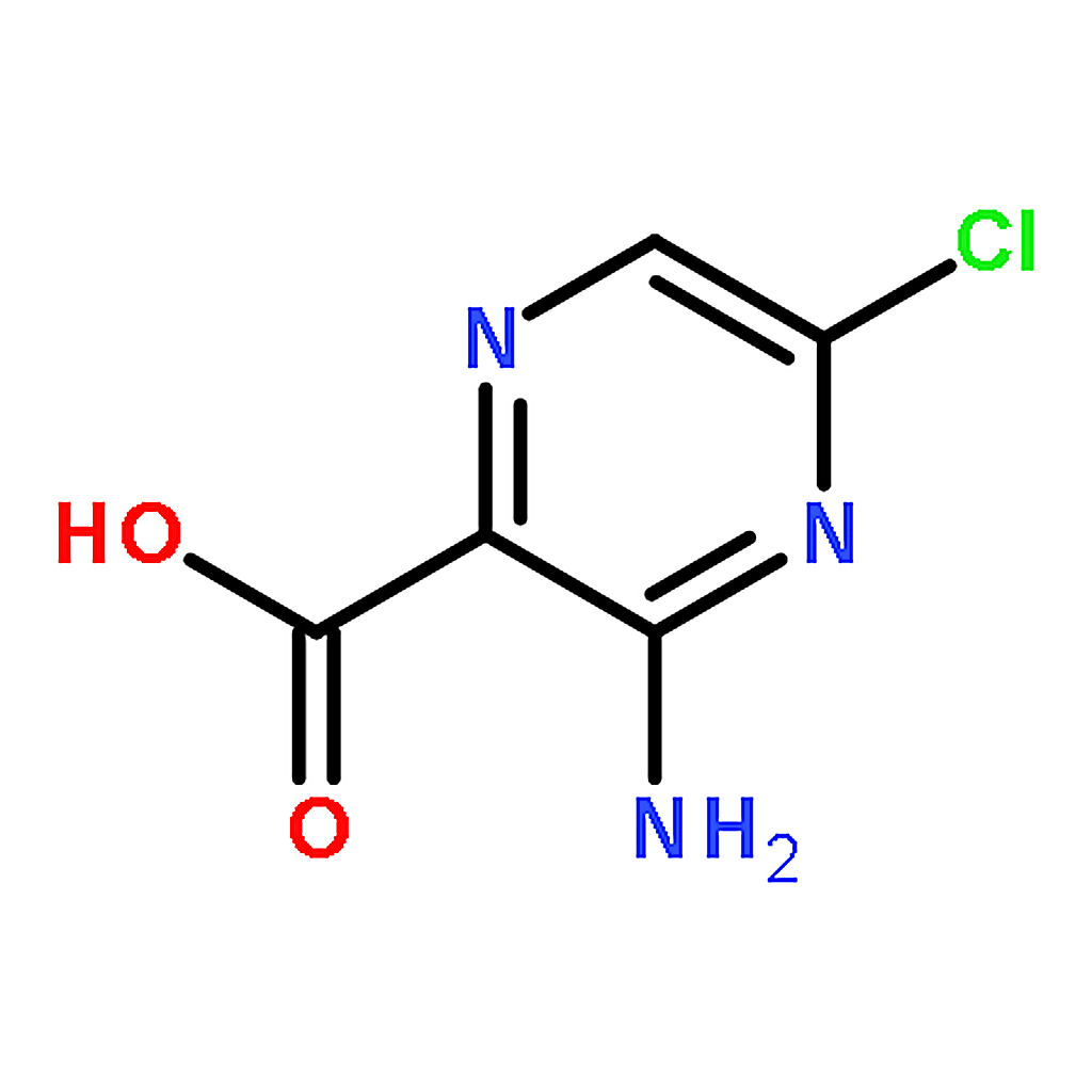 RHAWN 3-Amino-5-chloropyrazine-2-carboxylic acid