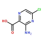 RHAWN 3-Amino-5-chloropyrazine-2-carboxylic acid