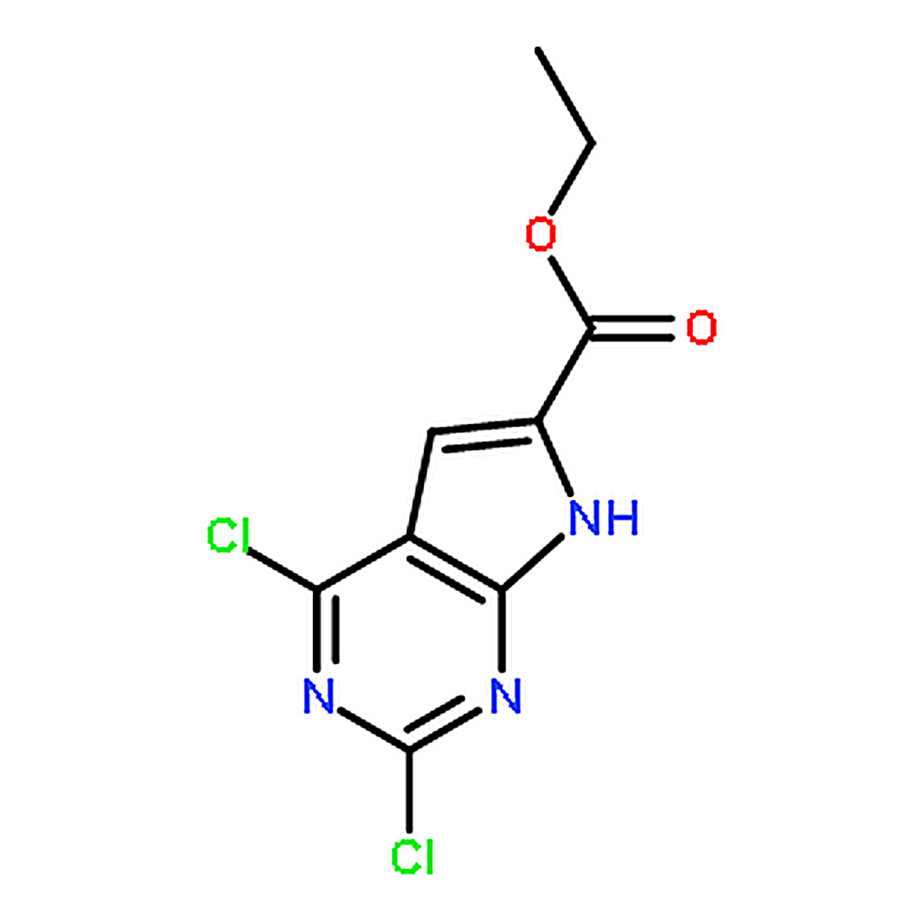 RHAWN methyl 2，4-dichloro-7H-pyrrolo[2，3-d]pyrimidine-6-carboxylate