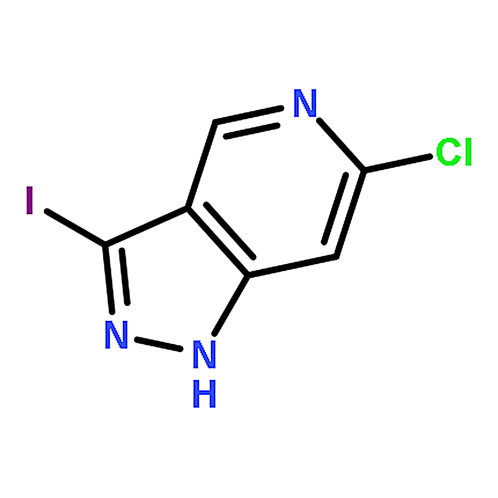 RHAWN 6-Chloro-3-iodo-1H-pyrazolo[4,3-c]pyridine