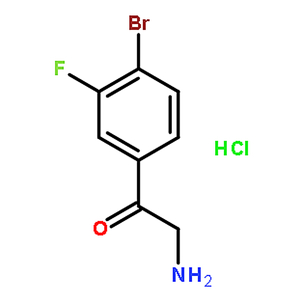RHAWN 2-Amino-1-(4-bromo-3-fluorophenyl)ethanone hydrochloride
