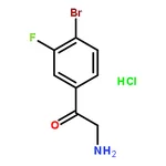RHAWN 2-Amino-1-(4-bromo-3-fluorophenyl)ethanone hydrochloride