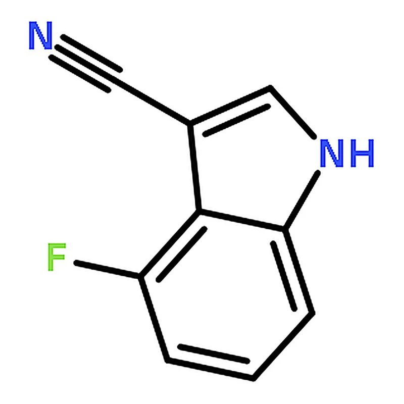 RHAWN 4-Fluoro-1H-indole-3-carbonitrile