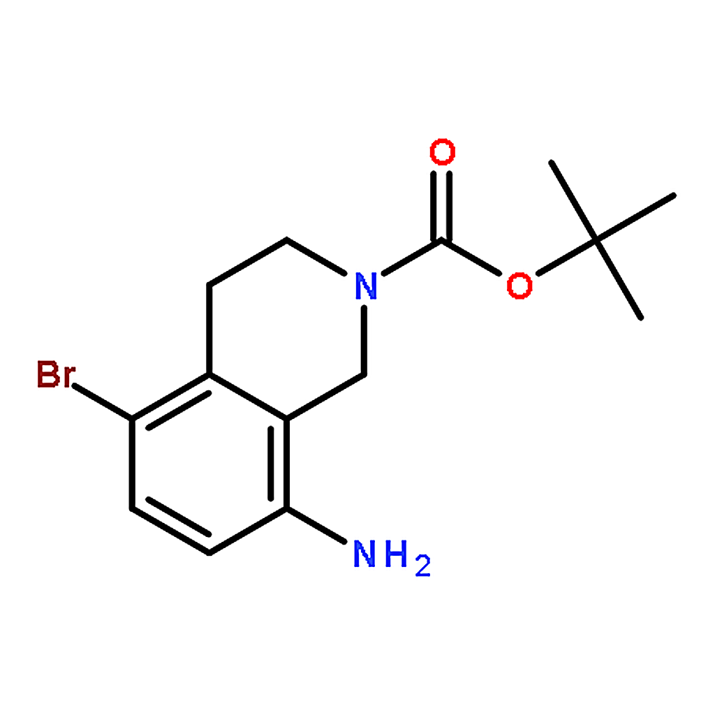 RHAWN 2-Boc-5-bromo-1，2，3，4-tetrahydroisoquinolin-8-amine