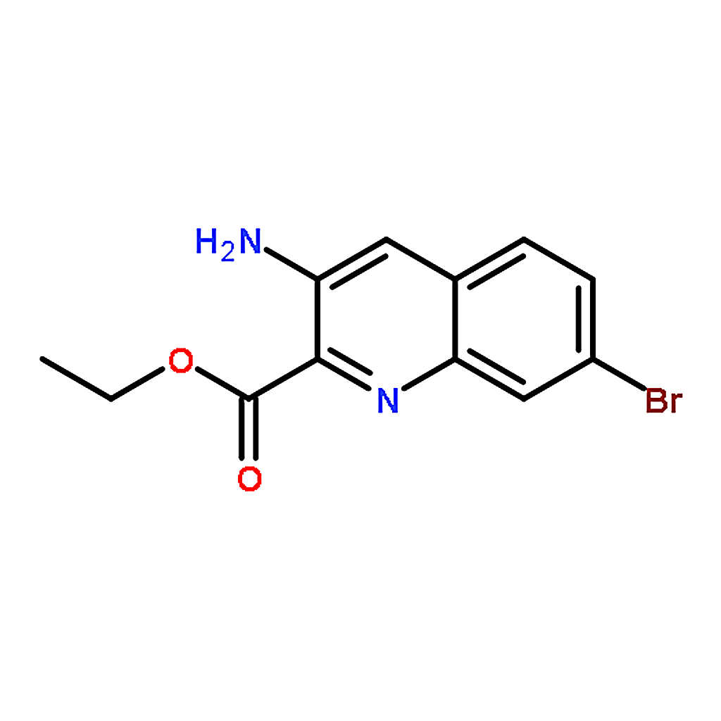 RHAWN Ethyl 3-amino-7-bromoquinoline-2-carboxylate