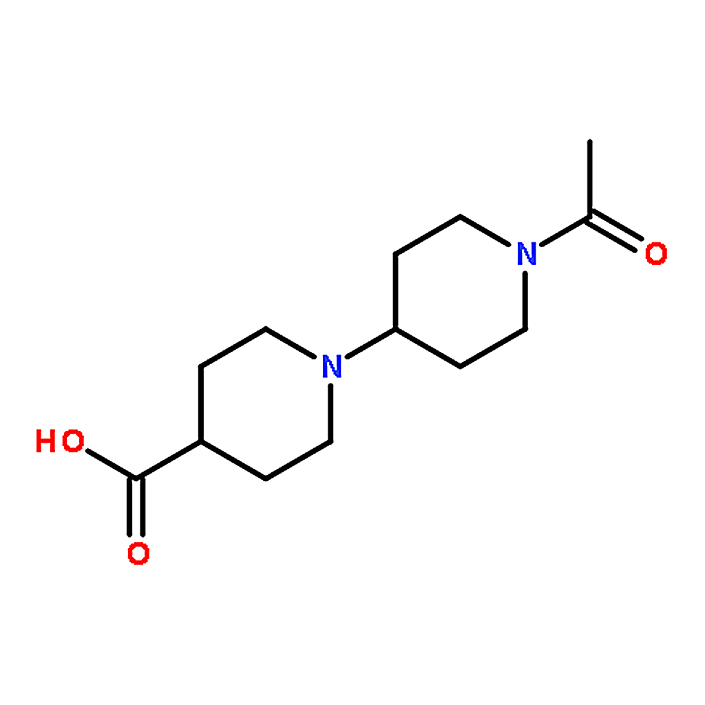 RHAWN 1'-Acetyl-[1，4'-bipiperidine]-4-carboxylic acid