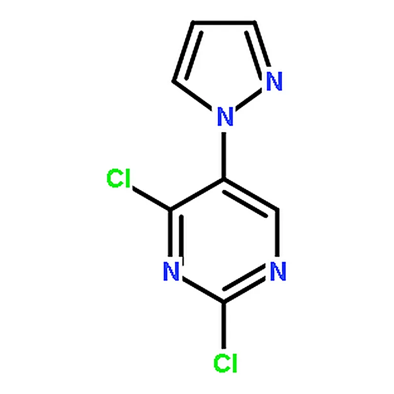 RHAWN 2,4-Dichloro-5-(1H-pyrazol-1-yl)pyrimidine