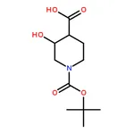 RHAWN 1-(tert-Butoxycarbonyl)-3-hydroxypiperidine-4-carboxylic acid