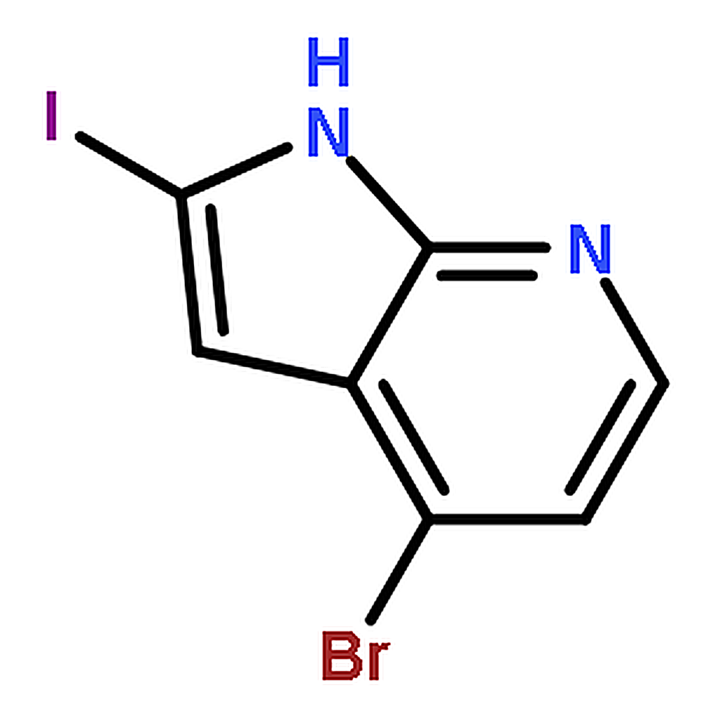 RHAWN 4-Bromo-2-iodo-7-azaindole