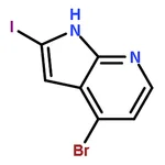 RHAWN 4-Bromo-2-iodo-7-azaindole